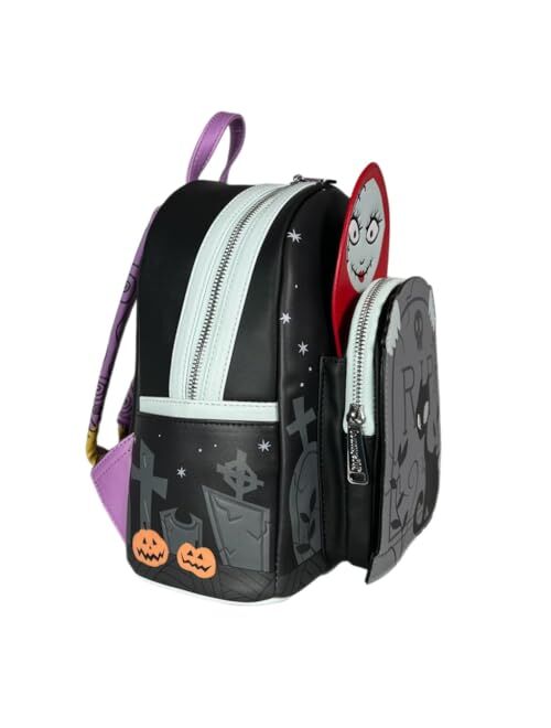 Loungefly NBC Sally Cemetery Mini Backpack