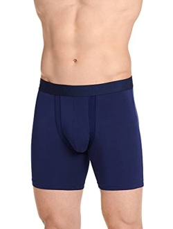 Men's Underwear Chafe Proof Pouch Cotton Stretch 6" Boxer Brief