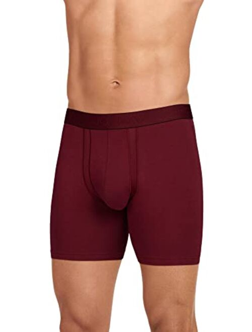 Jockey Men's Underwear Chafe Proof Pouch Cotton Stretch 6" Boxer Brief