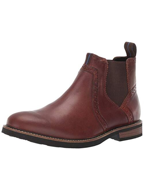 Nunn Bush Otis Plain Toe Chelsea Boot with KORE Walking Comfort Technology