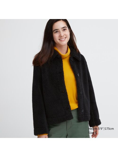Uniqlo Pile-Lined Fleece Jacket