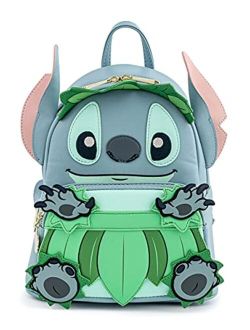 Disney Stitch Luau Cosplay Womens Double Strap Shoulder Bag Purse, One Size