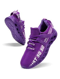 Sochongqi Womens Sneakers Gym Shoes Womens Walking Running Shoes Athletic Blade Tennis Light Breathable Shoes Casual Sports Shoes Non Slip Shoes for Womens Soft Sole Athl