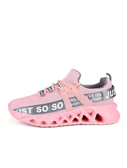 Sochongqi Womens Sneakers Gym Shoes Womens Walking Running Shoes Athletic Blade Tennis Light Breathable Shoes Casual Sports Shoes Non Slip Shoes for Womens Soft Sole Athl