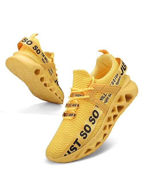 Sochongqi Womens Sneakers Gym Shoes Womens Walking Running Shoes Athletic Blade Tennis Light Breathable Shoes Casual Sports Shoes Non Slip Shoes for Womens Soft Sole Athl