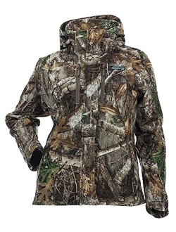 DSG Outerwear Ava 3.0 3-in-1 Camouflage Hunting Jacket for Women with Scent Control, Waterproof - Pockets & Removable Hood