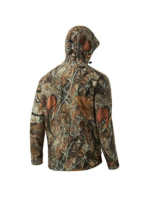 BASSDASH Walker Breathable Waterproof Fishing Hunting Wading Jackets with Silent Outer Fabric for Men Women in 7 Sizes