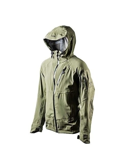 FORLOH Men's AllClima SoftShell Jacket - Waterproof Technical Hunting Coat/Silent Movement/Comfortable Mid-Layer