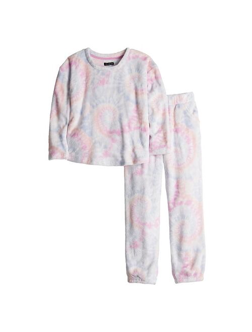 Girls 4-18 Cuddl Duds 2-Piece Pajama Top & Bottoms Set