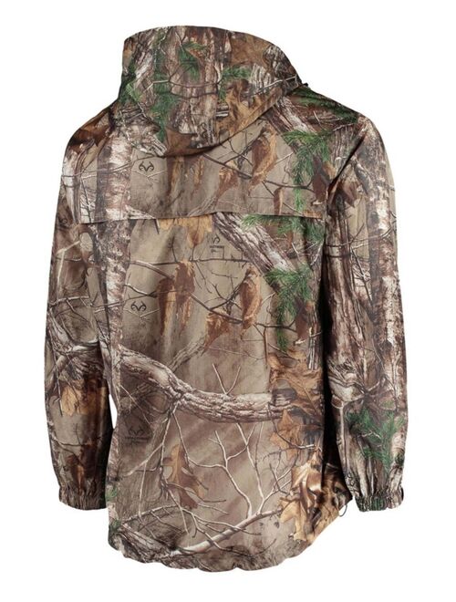 DUNBROOKE Men's Realtree Camo New York Giants Sportsman Waterproof Packable Full-Zip Jacket