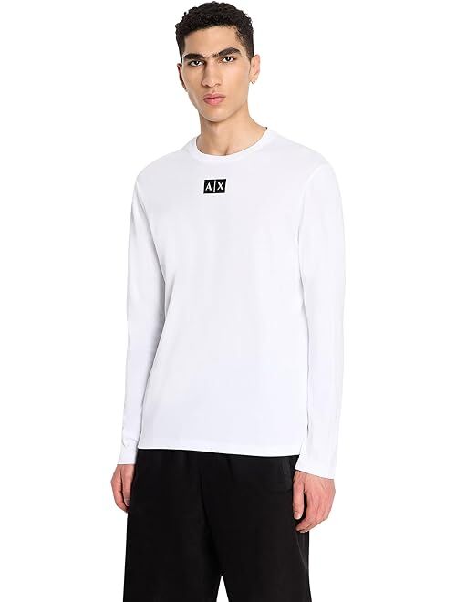 Armani Exchange Long Sleeve Box Logo Tee