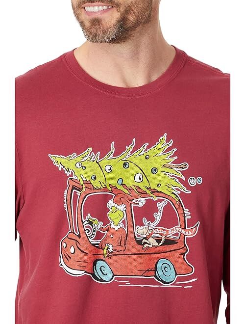 Life is Good Whoville or Bust Long Sleeve Crusher Tee