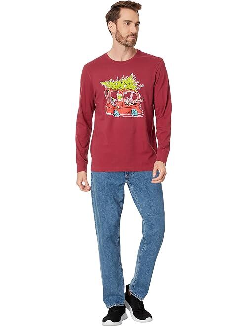 Life is Good Whoville or Bust Long Sleeve Crusher Tee