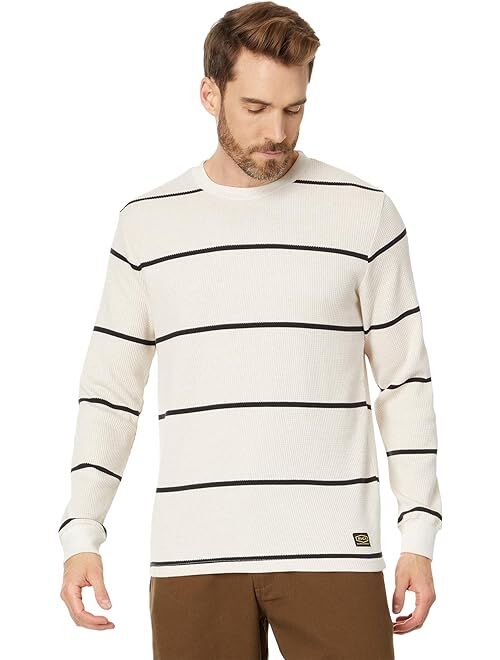 RVCA Day Shift Stripe Long Sleeve Thermal