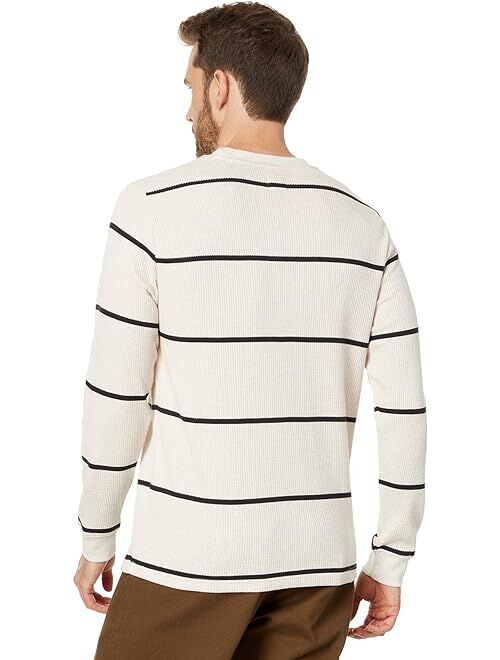 RVCA Day Shift Stripe Long Sleeve Thermal