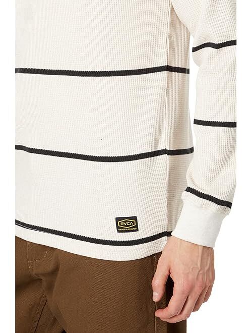 RVCA Day Shift Stripe Long Sleeve Thermal