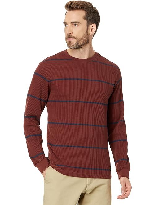 RVCA Day Shift Stripe Long Sleeve Thermal