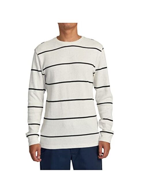 RVCA Day Shift Stripe Long Sleeve Thermal