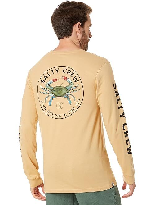 Salty Crew Blue Crabber Premium Long Sleeve Tee