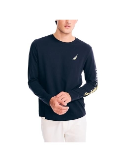 Sustainably Crafted Long Sleeve Graphic T-Shirt