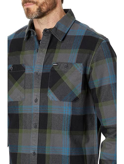 O'Neill Landmarked Heavyweight Long Sleeve Flannel