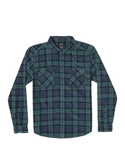 RVCA Neps Plaid Long Sleeve Flannel