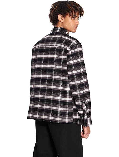 Armani Exchange AX Plaid Woven