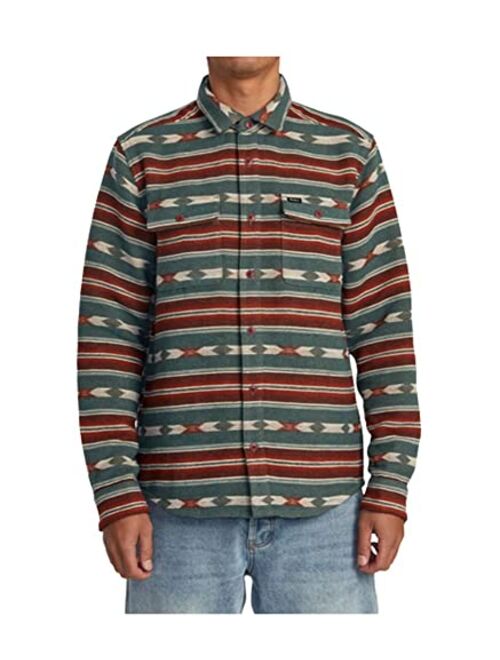 RVCA That'll Work Long Sleeve Flannel