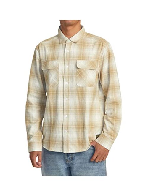 RVCA That'll Work Long Sleeve Flannel