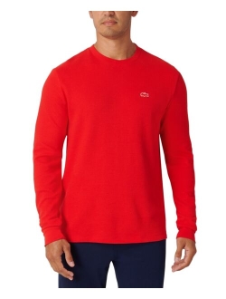 Men's Waffle-Knit Thermal Sleep Shirt