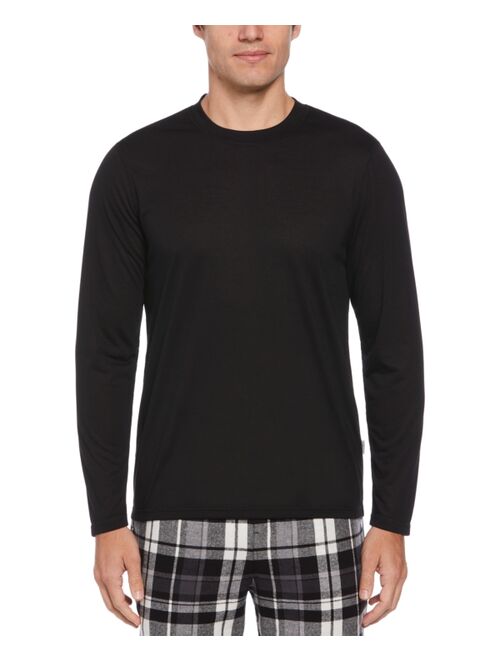 PERRY ELLIS PORTFOLIO Men's Solid Long-Sleeve Pajama T-Shirt