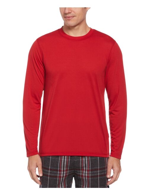 PERRY ELLIS PORTFOLIO Men's Solid Long-Sleeve Pajama T-Shirt