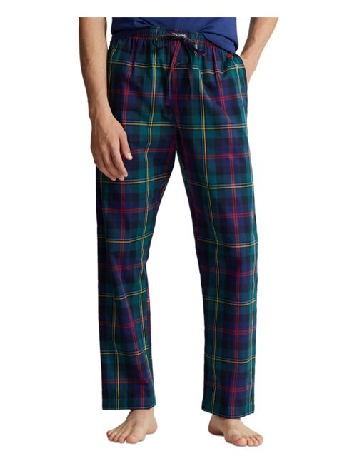 POLO RALPH LAUREN Men's Cotton Plaid Pajama Pants