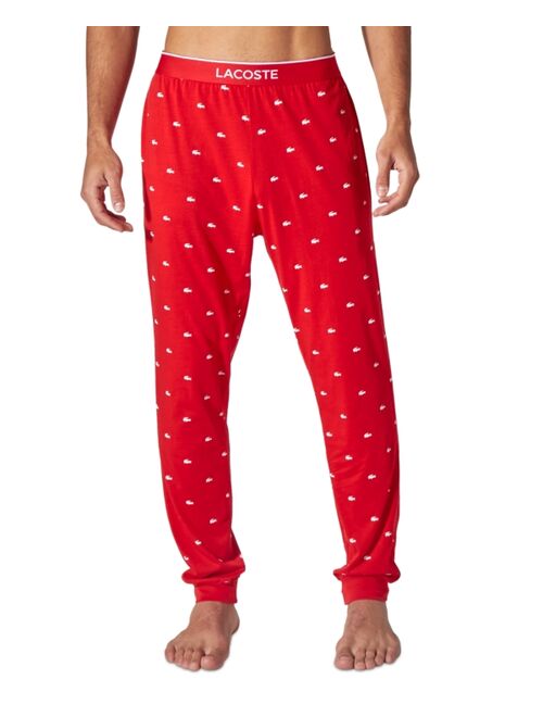 LACOSTE Men's Printed Pajama Joggers