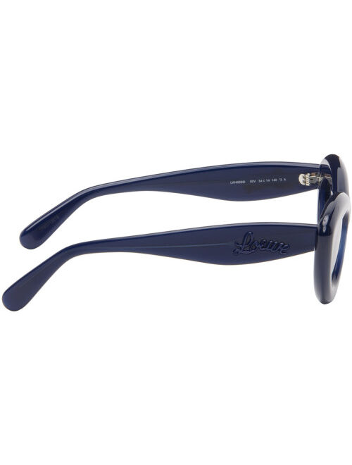 LOEWE Blue Cat-Eye Sunglasses