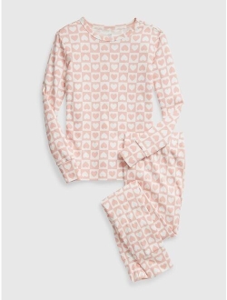 Kids Organic Cotton Print PJ Set