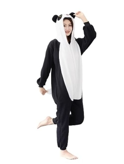 Joyxiamunicorns Unisex Adult Animal Onesie Pajamas Cosplay Costumes Halloween Christmas One-Piece Sleepwear for Women Men