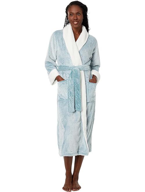 N by Natori Frosted Cashmere Fleece Robe