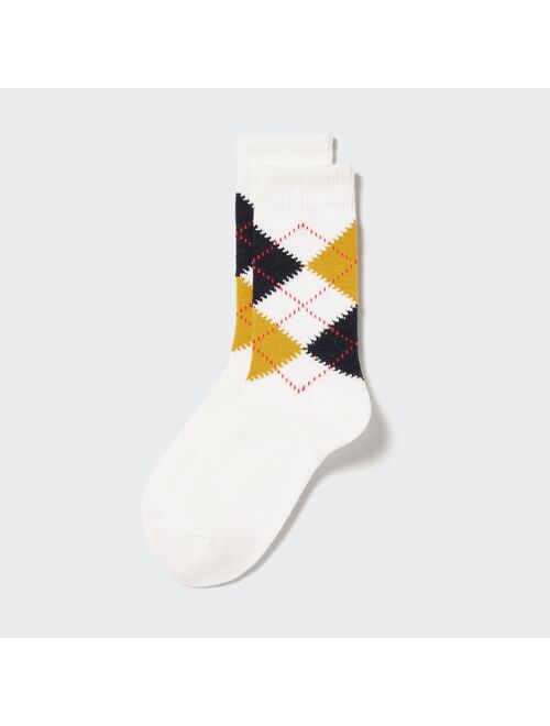 Uniqlo HEATTECH Argyle Socks