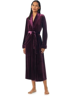 LAUREN Ralph Lauren Velvet Long Shawl Collar Robe