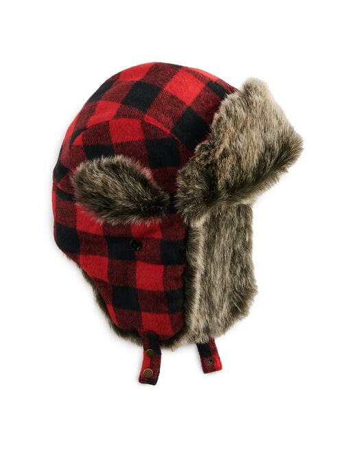 Men's Sonoma Goods For Life Faux Fur Trapper Hat