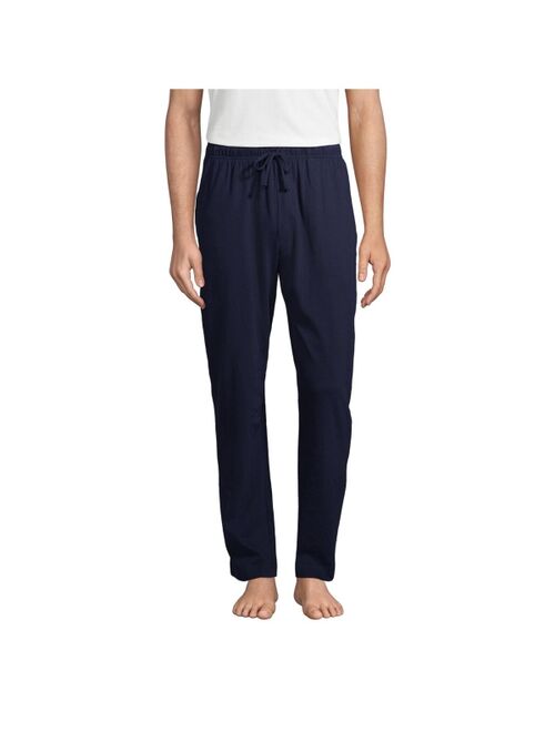 Lands' End Men's Tall Knit Jersey Sleep Pants