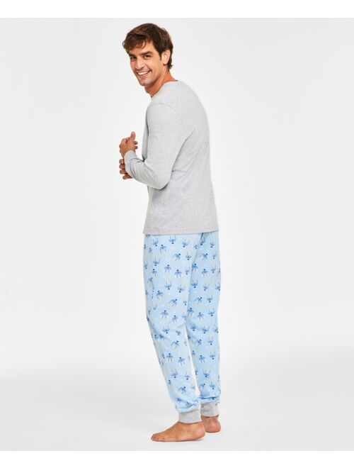 Matching Family Pajamas Men's Hanukkah Pajamas Set, Created for Macy's