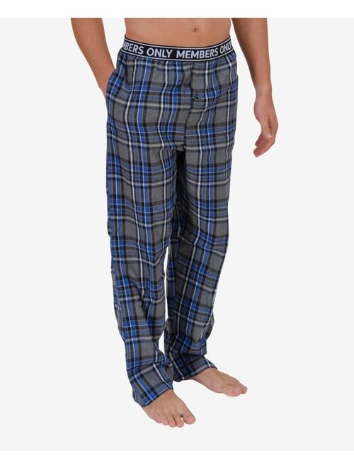 Members Only Men's Flannel Lounge Pants