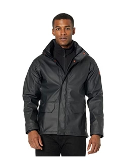 Workwear 70282 Gale Heavy-Duty Waterproof Rain Jackets for Men