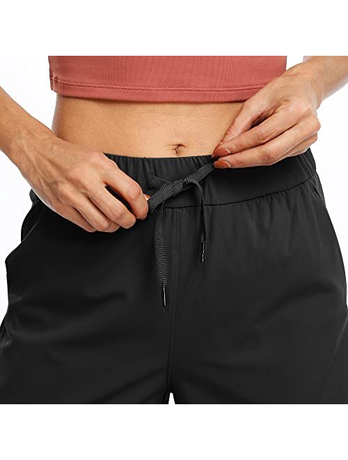 Willit Women's Shorts Hiking Athletic Shorts Yoga Lounge Active Workout Running Shorts Comfy Casual with Pockets 2.5"