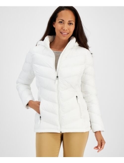 Women's Packable Hooded Puffer Coat, Created for Macy's