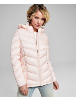 Women's Packable Hooded Puffer Coat, Created for Macy's