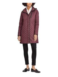 LAUREN RALPH LAUREN Women's Quilted Coat, Created for Macy's