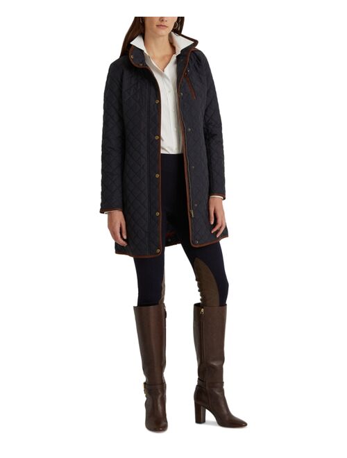 Polo Ralph Lauren LAUREN RALPH LAUREN Women's Quilted Coat, Created for Macy's